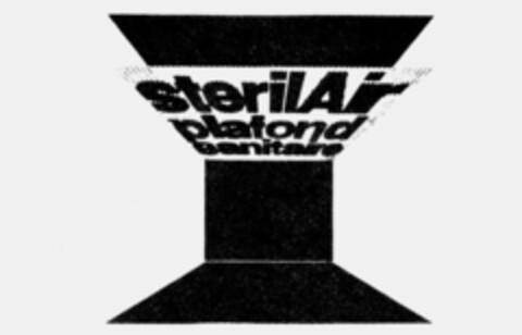 sterilAir plafond Sanitaire Logo (IGE, 02/01/1993)