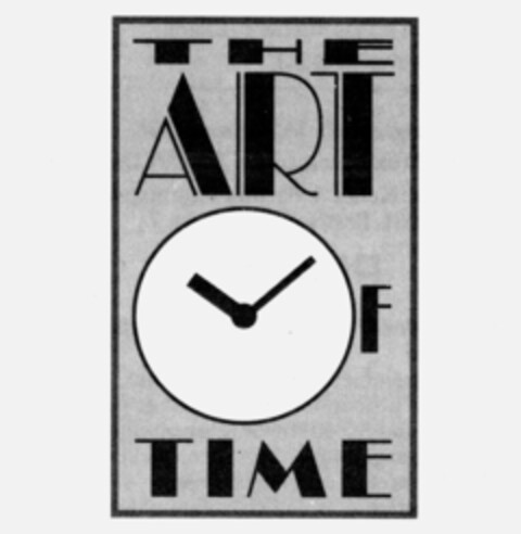 THE ART OF TIME Logo (IGE, 26.03.1996)