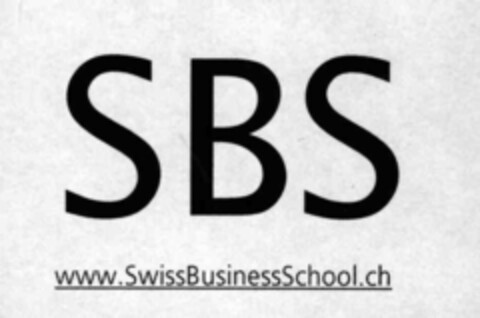 SBS www.SwissBusinessSchool.ch Logo (IGE, 29.11.1999)