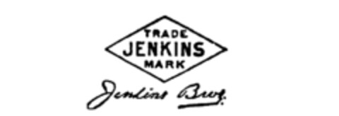 TRADE JENKINS MARK Jenkins Bros. Logo (IGE, 07/25/1986)