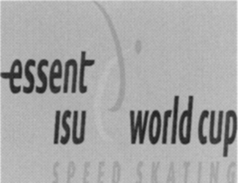 essent ISU world cup SPEED SKATING Logo (IGE, 24.08.2000)