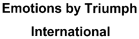 Emotions by Triumph International Logo (IGE, 12/18/2001)