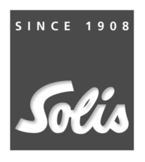 SINCE 1908 Solis Logo (IGE, 03.02.2014)