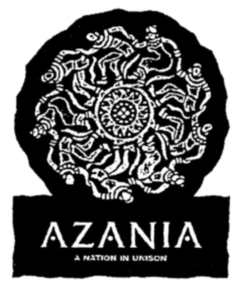 AZANIA A NATION IN UNISON Logo (IGE, 06.06.2001)