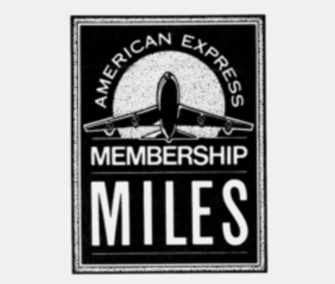 AMERICAN EXPRESS MEMBERSHIP MILES Logo (IGE, 10/09/1991)