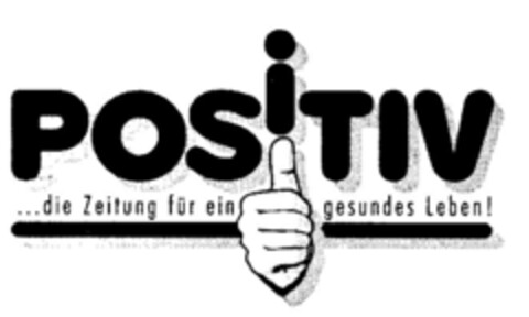 POSITIV die Zeitung für ein gesundes Leben Logo (IGE, 01.12.1989)