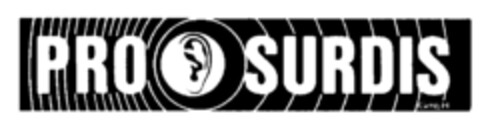 PRO SURDIS Logo (IGE, 04.01.1999)