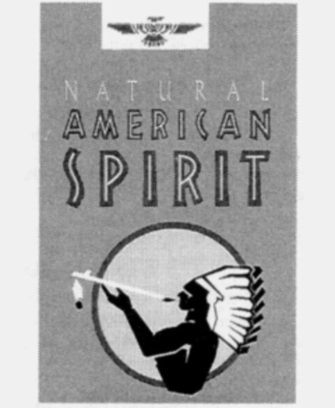 NATURAL AMERICAN SPIRIT Logo (IGE, 03/08/1996)