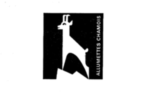 ALLUMETTES CHAMOIS Logo (IGE, 24.04.1987)