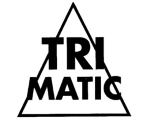 TRI MATIC Logo (IGE, 31.12.1992)