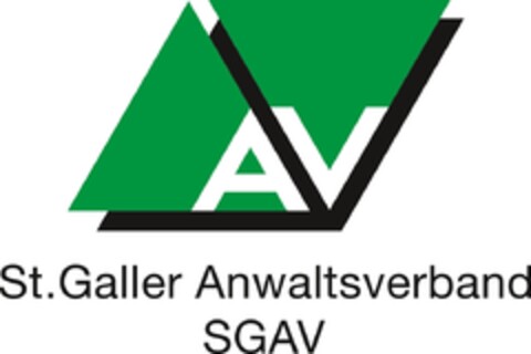 AV St.Galler Anwaltsverband SGAV Logo (IGE, 01.07.2013)