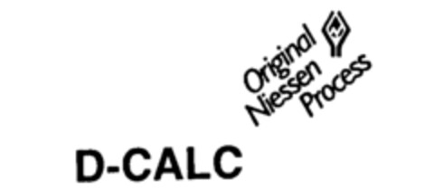 D-CALC Original Niessen Process Logo (IGE, 27.04.1990)