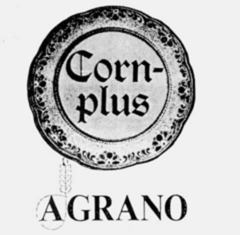 Corn-plus AGRANO Logo (IGE, 17.02.1989)