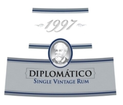 1997 DIPLOMÁTICO SINGLE VINTAGE RUM Logo (IGE, 27.07.2009)