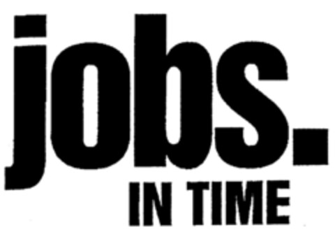 jobs. IN TIME Logo (IGE, 09.02.2004)