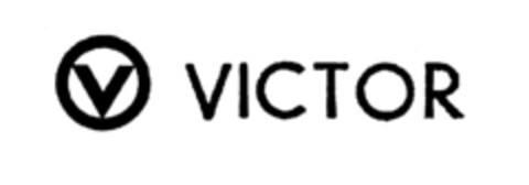 V VICTOR Logo (IGE, 05.04.1976)
