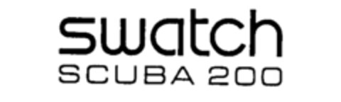 swatch SCUBA 200 Logo (IGE, 04/12/1990)