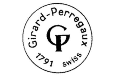 Girard-Perregaux 1791 swiss GP Logo (IGE, 11.04.1991)