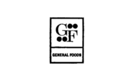 GF GENERAL FOODS Logo (IGE, 13.07.1984)