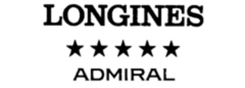 LONGINES ADMIRAL Logo (IGE, 13.06.1991)