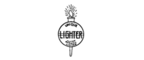 UNIQUE LIGHTER Logo (IGE, 02.08.1985)