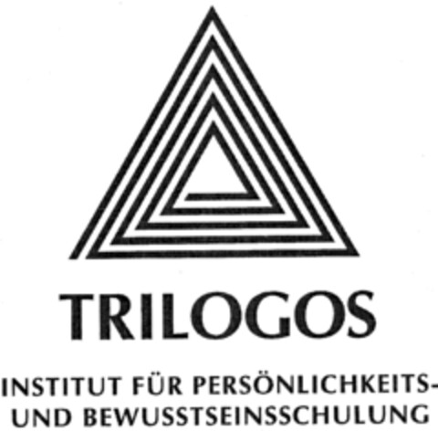 TRILOGOS INSTITUT FÜR PERSÖNLICHKEITS- UND BEWUSSTSEINSSCHULUNG Logo (IGE, 25.09.1997)