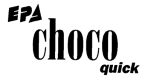 EPA choco quick Logo (IGE, 15.07.1996)