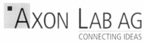 AXON LAB AG CONNECTING IDEAS Logo (IGE, 17.11.2000)