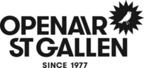 OPENAIR ST GALLEN SINCE 1977 Logo (IGE, 11/15/2023)