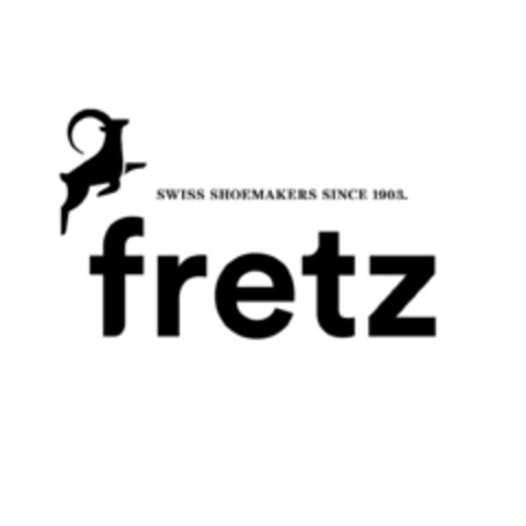 SWISS SHOEMAKERS SINCE 1903. fretz Logo (IGE, 06.12.2019)