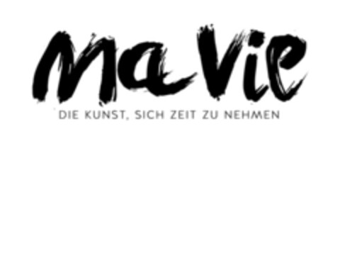 ma vie DIE KUNST, SICH ZEIT ZU NEHMEN Logo (IGE, 18.09.2016)