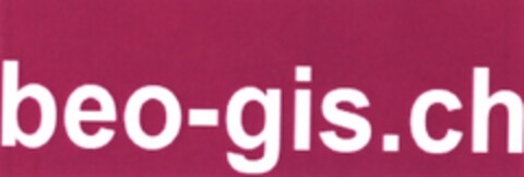 beo-gis.ch Logo (IGE, 12.04.2010)