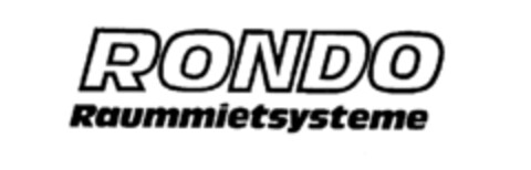 RONDO Raummietsysteme Logo (IGE, 02/24/1987)