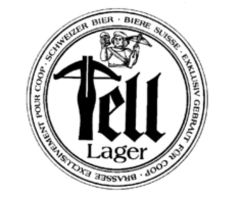 Tell Lager Logo (IGE, 13.05.1986)