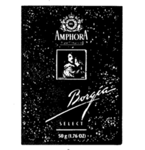 DE AMPHORA Borgia SELECT Logo (IGE, 24.04.1992)
