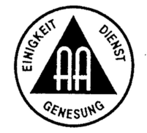 EINIGKEIT DIENST GENESUNG Logo (IGE, 30.03.1995)