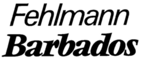 Fehlmann Barbados Logo (IGE, 08/17/1992)