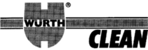 WÜRTH CLEAN Logo (IGE, 28.07.1997)