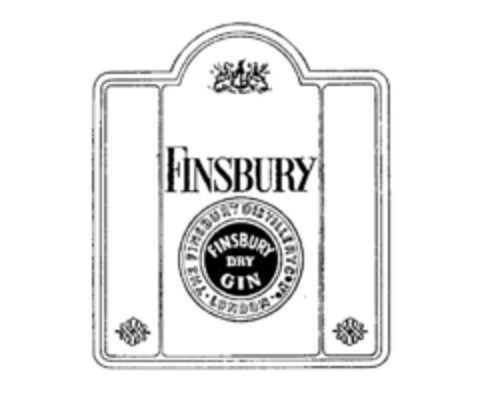 FINSBURY FINSBURY DRY GIN Logo (IGE, 28.10.1986)