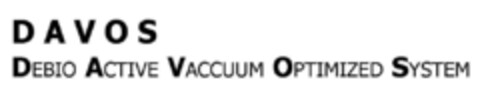 DAVOS DEBIO ACTIVE VACUUM OPTIMIZED SYSTEM Logo (IGE, 27.04.2022)