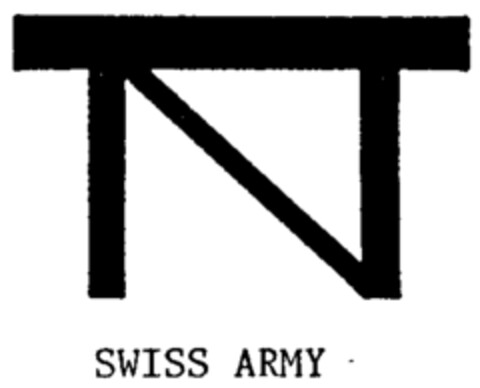 NT SWISS ARMY Logo (IGE, 25.08.1988)