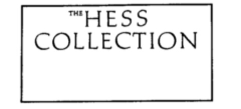 THE HESS COLLECTION Logo (IGE, 24.02.1993)