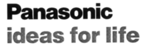 Panasonic ideas for life Logo (IGE, 31.03.2003)