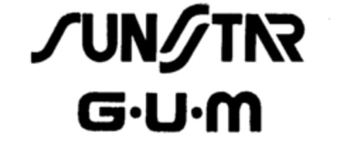 SUNSTAR G U M Logo (IGE, 04.04.1990)