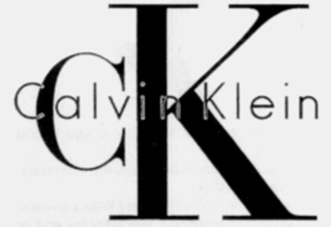 Calvin Klein cK Logo (IGE, 10.07.1996)