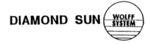 DIAMOND SUN WOLFF SYSTEM Logo (IGE, 14.12.1992)