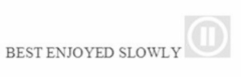 BEST ENJOYED SLOWLY Logo (IGE, 10.03.2008)