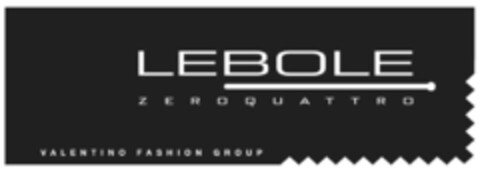 LEBOLE ZEROQUATTRO VALENTINO FASHION GROUP Logo (IGE, 29.10.2008)