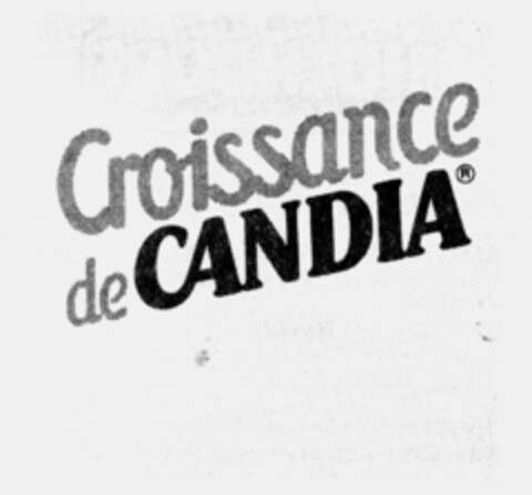 Croissance de CANDIA Logo (IGE, 10.01.1992)