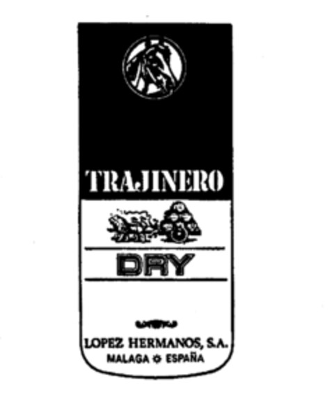 TRAJINERO DRY Logo (IGE, 24.05.1976)